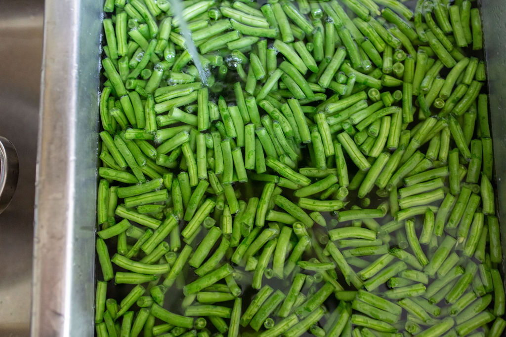 Select your green beans