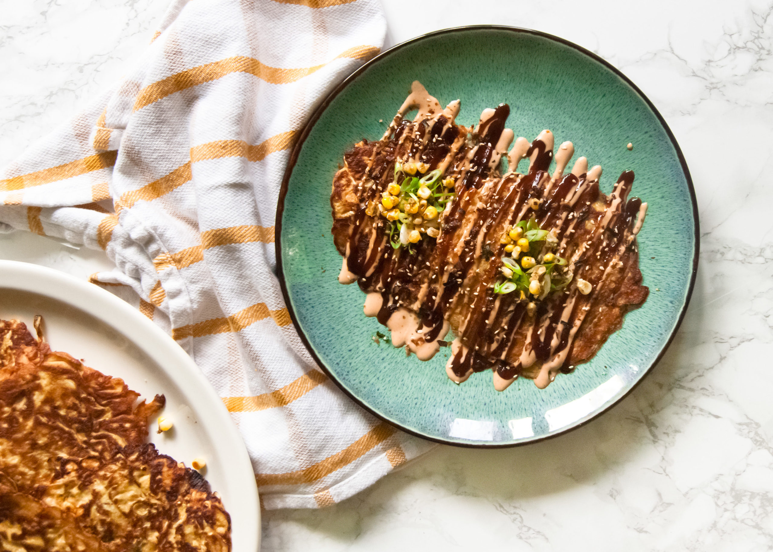 Okonomiyaki-Style Pancakes