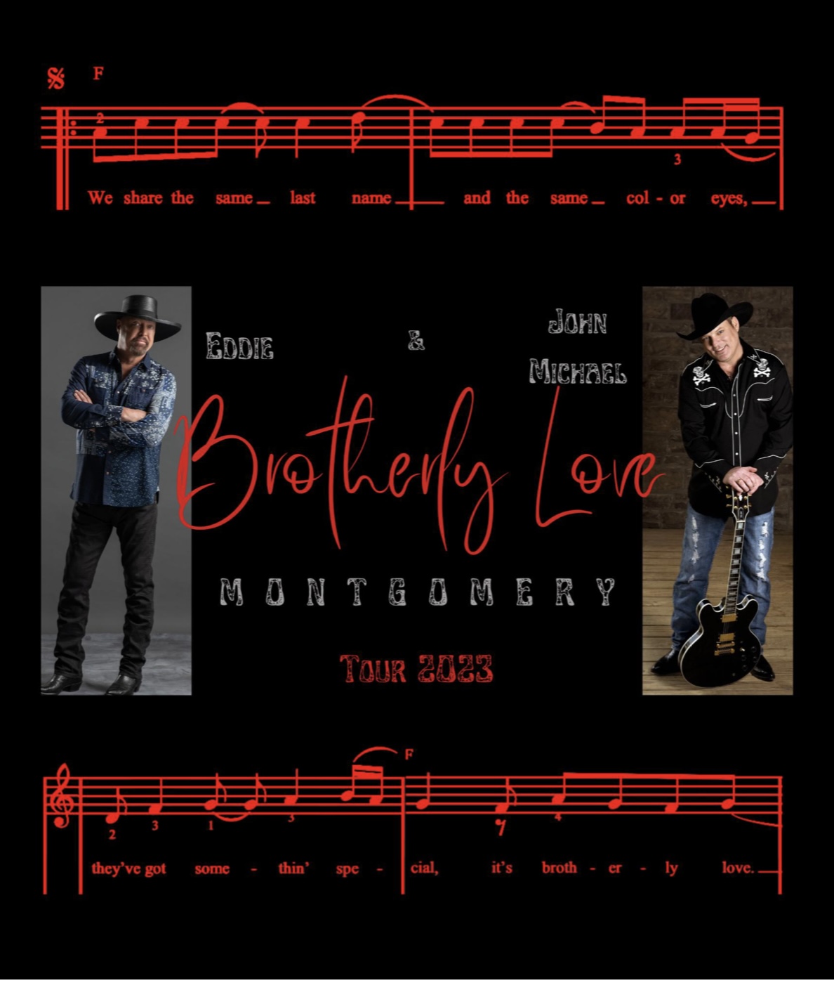 Brotherly Love Tour, with John Michael Montgomery and Eddie Montgomery of Montgomery Gentry