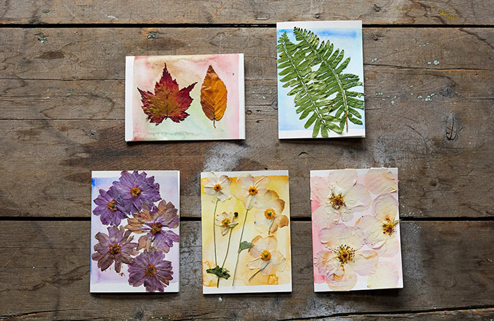 Art in the Garden Series: Watercolor & Pressed Flower Collage